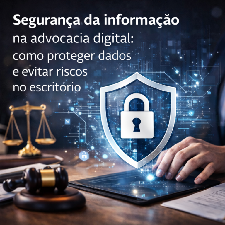 Segurança da informação na advocacia digital: como proteger dados e evitar riscos no escritório