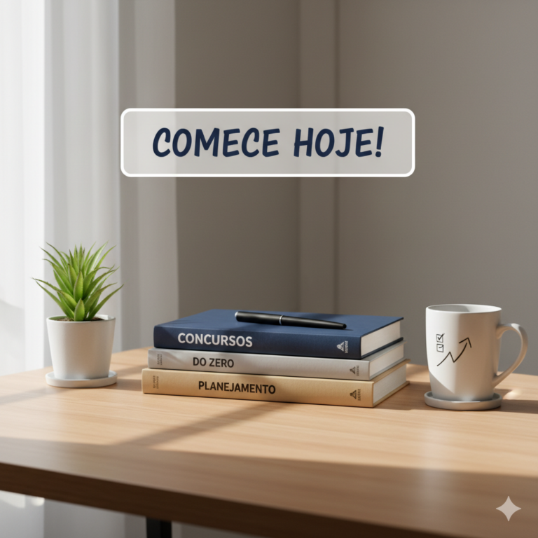 Concursos: como começar a estudar do zero e montar um planejamento que realmente funciona